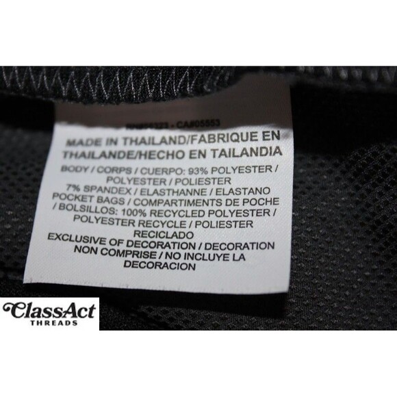 Nike Golf Pants Mens Gray Dri Fit Flat Front Stretch Tag Sz 34X32 (35X32) - Picture 3 of 11